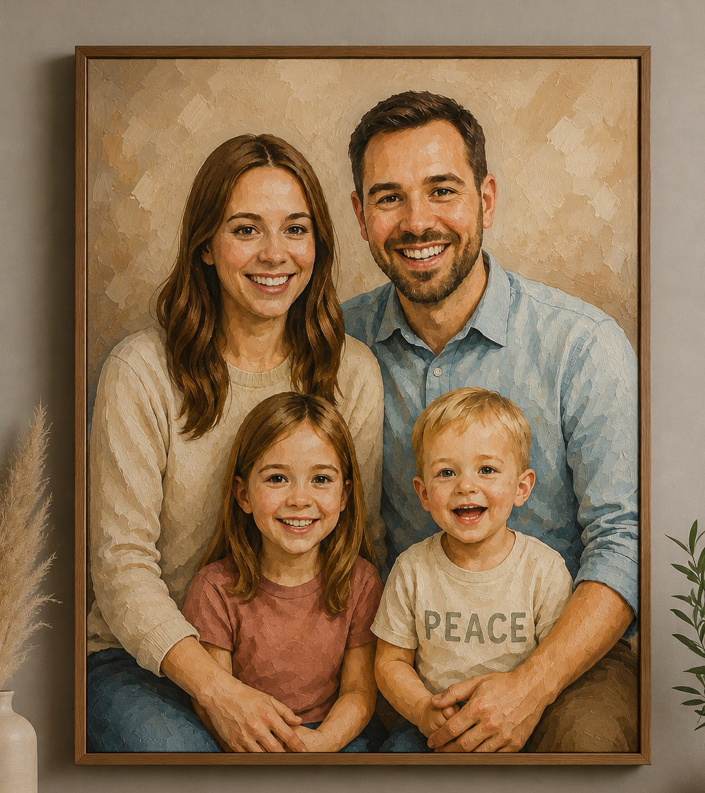 Malen nach Zahlen - personalisiert mit deinem Bild